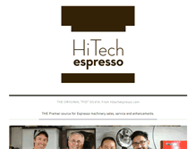Tablet Screenshot of hitechespresso.com